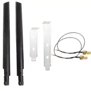 RP-SMA I-PEX MHF4 WiFi Antenna sets for Intel M.2 AX210 AX200 Wireless wifi Card