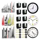 Noiseless Quartzs Movement for Customs Clock Includes 12 Hands Set Home Decors