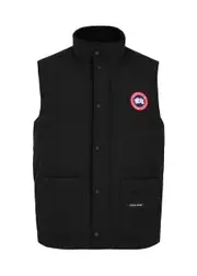 Canada Goose Freestyle Quilted Artic Tech Gilet , Men's Designer Gilet, Black - S S