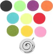 WATIIFUFU DIY Jewelry Accessory Stainless Steel Hollow Pendant for Necklace Earring Bracelet Sweater Chain Aroma Diffuser Present