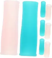 Nail Cuticle Scissor Sleeves Pcs Silicone Manicure Tool Covers Tweezer Scissor Covers Compact Nail Kit Professional Craftsmanship