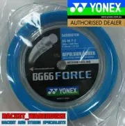 YONEX BG66 FORCE 200M COIL BADMINTON STRING CYAN COLOUR LEE CHONG WEI'S STRING