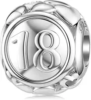 [DALARAN] Sterling Silver Charms for Pandora 16th 18th 21st 30th 40th 50th Bead Charm