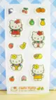 【震撼精品百貨】Hello Kitty 凱蒂貓 KITTY閃亮貼紙-水果 震撼日式精品百貨