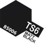 Tamiya TS-6 Spray Matt Black