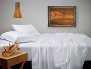 Moonshadow Silky Touch Luxury Tencel Sheet Set White