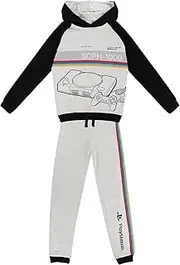 [Ex UK Store] Boys PS Gamer Tracksuit Hoodie & Joggers 2PC Outfit Set Games Console 7 to 15 Years New