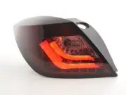 SMOKED LED LIGHTBAR TAIL LIGHTS FOR OPEL ASTRA H GTC 3 DOOR 2005-2010 MODEL