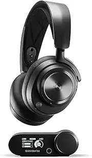 SteelSeries Arctis Nova Pro Wireless Xbox Omni-Platform Gaming Headset — Neodymium Magnetic Drivers — Active Noise Cancellation — 2 Battery System — Xbox, PC, PS5, PS4, Switch, Mobile