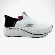Skechers Max Cushioning Elite 2.0 Eternal White Black Womens Athletic Sneaker