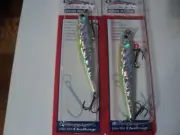 2 - CHALLENGER JR MINNOWS COLOR CODE #396 NIP