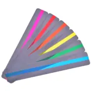 6PCS Reading Highlight Guide Strips Text Book Overlays Markers Bookmar DI