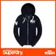 【SuperDry】PREMIUM GOODS ZIP HOODIE 拉鍊連帽外套 海軍藍