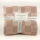 Cupcakes and Cashmere Checkered Cotton Stonewash Full / Queen Quilt 88”x 92” New