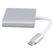 USB C Docking Station 3 In 1 4K HD 5Gbps Transmission 60W PD Power USB C Hub ECA