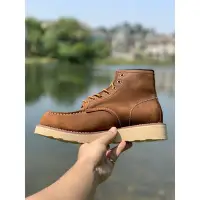 在飛比找Yahoo!奇摩拍賣優惠-RED WING 紅翼百年經典牛皮工裝靴機車靴子登山靴子