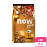 在飛比找momo購物網優惠-【Now!】中型成犬鮮肉配方22磅 狗狗無穀天然糧(狗糧 狗