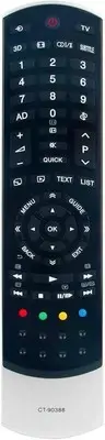CT-90388 Replacement Remote Control Compatible with Toshiba LCD Color TV 32RL838