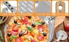 12inch Pizza Peel Aluminium Alloy Pizza Shovel with Handle Non-Stick