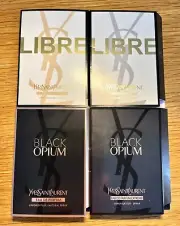 YSL LIBRE & BlACK OPIUM Perfume Spray Vials 2 For $19.95