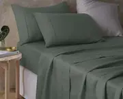 Sea Green Hemp Sheet Set