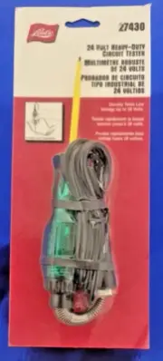 LISLE GENUINE WORKSHOP QUALITY DC 6V-24V TEST LIGHT not $2 buck shop rubbish!