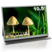 10.5" Portable Monitor Gaming Monitor 1920x1280 PC Screen 2000:1 USB-C Monitor