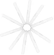 SHERCHPRY 10pcs Travel Toothbrush Case Portable Toothbrush Containers with Airtightness for Home Camping Business Trips and Travel Storage
