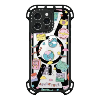 iPhone 16 Pro Max Ultra Bounce Case MagSafe Compatible World Traveler by Martina Martian