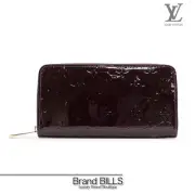 Louis Vuitton Zippy Wallet Long Round Zipper M90416 Monogram Vernis Amarant