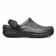 Crocs Bistro Pro Lite Ride Work Clogs - Black - Unisex - Genuine