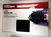 Hyper Tough Full Size Truck Tailgate Bike Rack Pad Carrier Fits 5 Bikes 56"