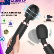 Large Magic Wand Vibrator Personal Massager Clitoris Full Body Relaxation Sextoy