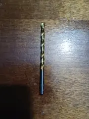1 X ALPHA DRILL BIT 13/64 IMPERIAL HSS Titanium Coated Gold Series