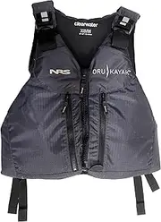 Oru Kayak PFD Life Jacket | Water Safety Vest, Coast Guard Approved, NRS US Coast Guard Type: III, Adjustable Fit, Unisex, Lightweight, High Mobility, Material: 400-denier Ripstop Nylon