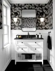 Black Textured Metallic Removable Wallpaper– Peel & Stick, Waterproof, Self-Adhe