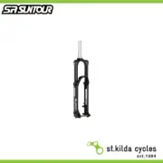 SR Suntour Bicycle Bike Fork Boost RC2-Pcs 15mm - Tapered Steerer - Gloss Black