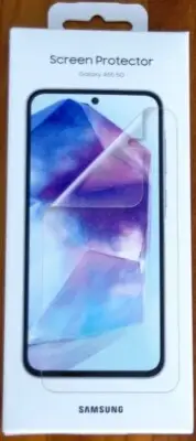 Samsung Galaxy A55 4/ 5G Mobile SCREEN PROTECTORS: 3 NEW in UNOPENED/ SEALED box