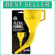 FlexAll Flexible Automotive Funnel - Heavy-Duty Nitrile Rubber - 68oz Capacity