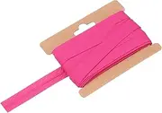 uxcell 1/2 Inch Single Fold Bias Tape Cotton Continuous Bulk Bias Tape for Sewing, Seaming Quilting Hemming Binding Crafts (Rose Red 10 Yards)