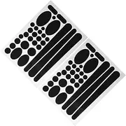 [Generic] Cycling Chain Protector Guard | Anti-Scratch Multipurpose Chain Stay Stickers - Cycling Chain Stay Tape, Soft Frame Decals for Road Cycling, Mountain Cycling
