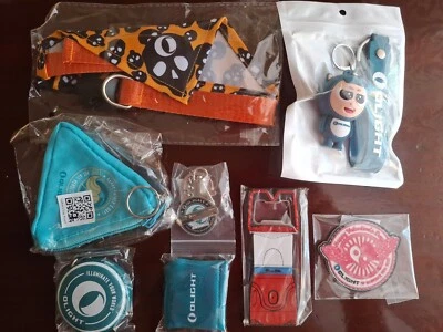 Olight Promotional Items. New. Sealed.