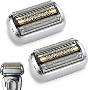 92S Series 9 Braun Electric Shaver Replacement Head for Men Razor Shaving Compatible with Braun Replacement Electric Shaver Heads 9290cc 9291cc 9370cc 9293s 9385cc 9390cc 9330s 9296cc (2packs)