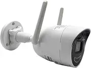 4MP Fixed Bullet IP Camera Supportr Two-Way Talk IR30M Motion Detection WiFi Surveillance Cameras(2.8mm,E/U_DS-2CV2041G2-IDW)