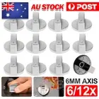 UP12x Alloy Home Kitchen Gas Stove Knob Cooker Oven Cooktop Metal Switch Control