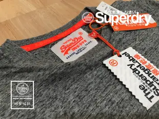 【MINGO明果】現貨 Superdry 極度乾燥  經典Orange系列電繡素T SDa12