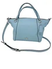 Authentic Coach Kacey Satchel Powder Blue - New with Tag