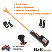 Rechargeable Stock prod Cattle prodder Flexi Shaft 9000V 105cm Car Charger