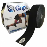 Gripit Advance Waterproof KTape - Black 31.5m Roll