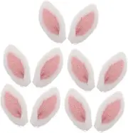 5 Pairs Bunny Ear Headband Rabbit Ear for Headband Charm Hair Accessories Decoration Creative Rabbit Ear Decor Hair Accessories Bunny Ears Cosplay Bunny Ears Fabric